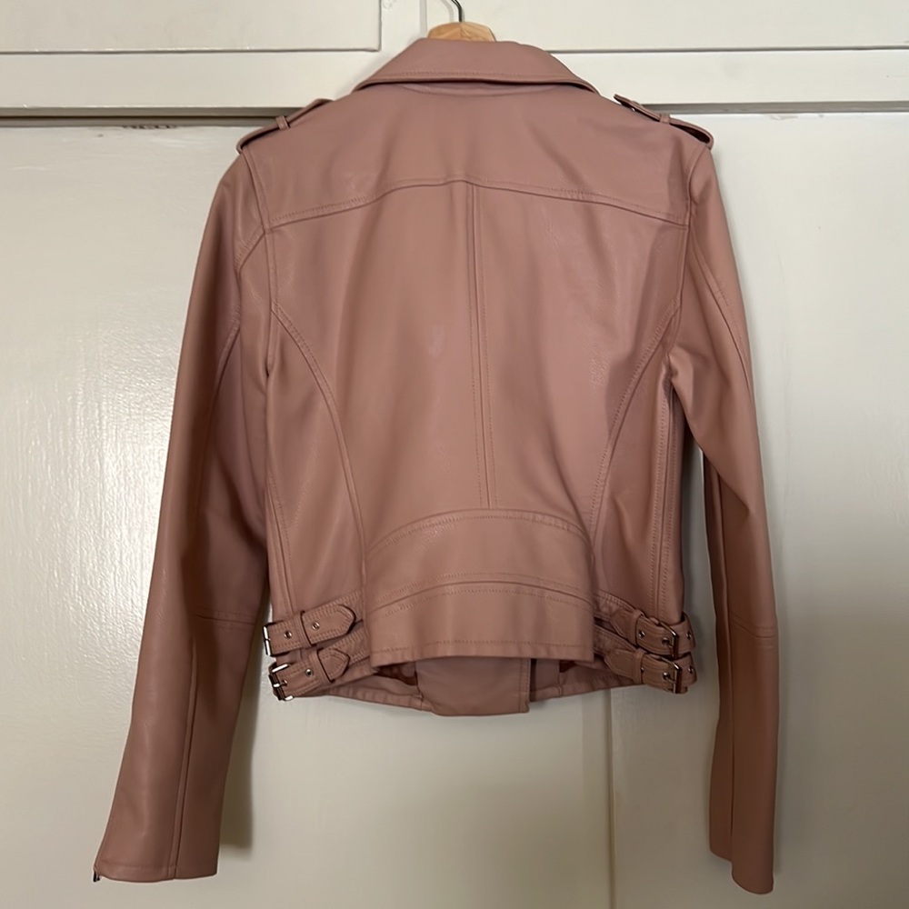 BLANK NYC, Light Pink Moto Jacket - Picture 6 of 8